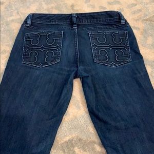 Tory Burch straight leg jeans